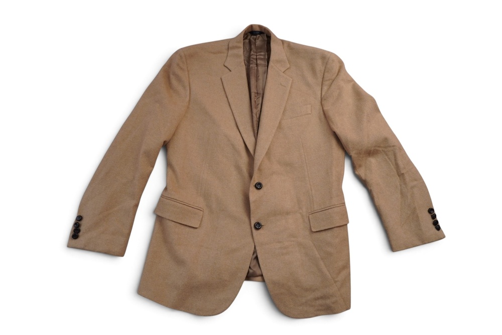 Brooks Brothers 1818 Madison 46R Camelhair Blazer Loro Piana Full Canvas